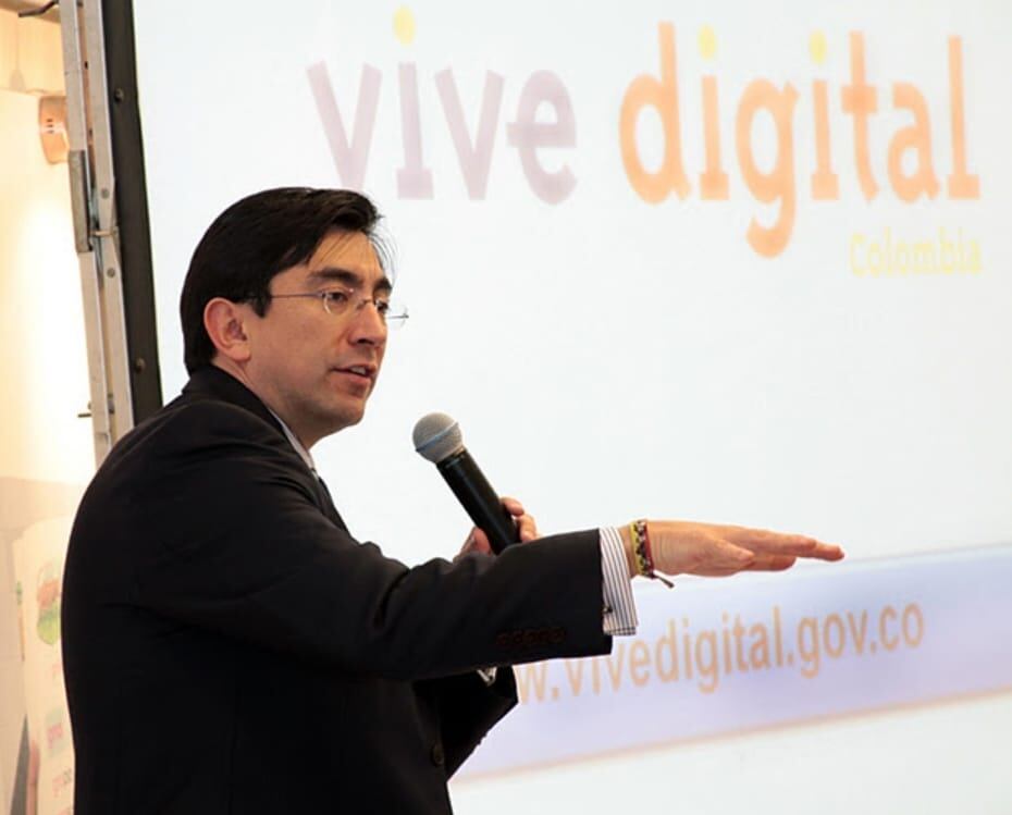 Diego Molano, ex ministro de Tecnología de la Información y Comunicación de Colombia y creador del programa Vive Digital. Foto: Gentileza.