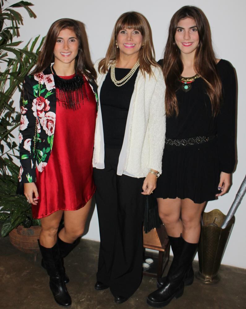 Laura García, Pelusa Rubin y Lucía García