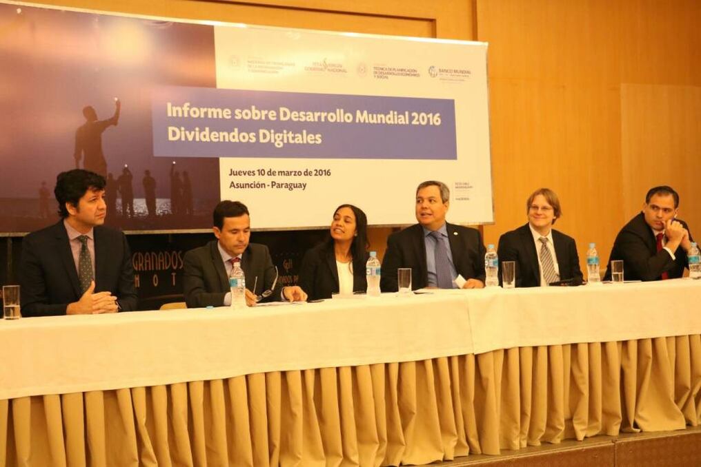 Banco presenta Informe de Desarrollo Mundial 2016 Dividendos Digitales