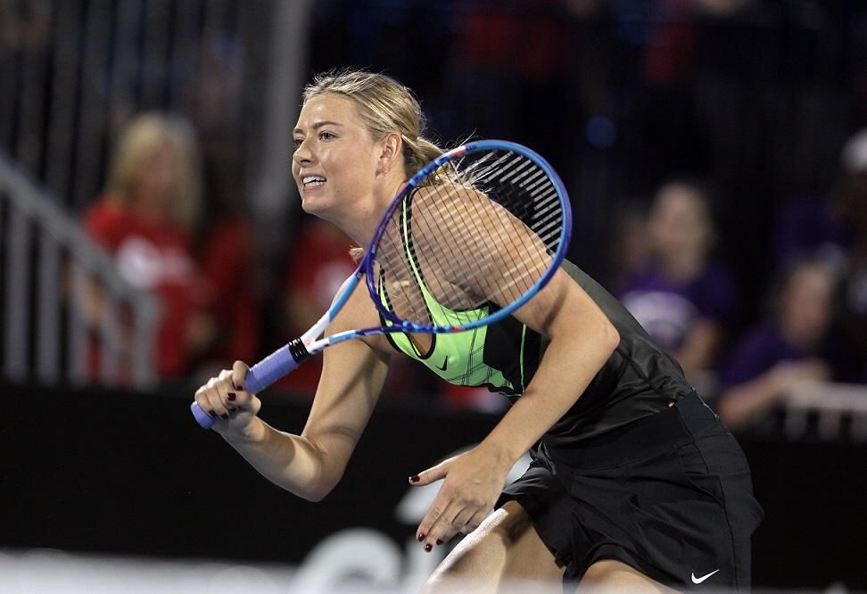 Sharapova, exnúmero 1 del mundo que cumple actualmente una suspensión de 15 meses por su positivo en Meldonium, tiene previsto regresar a la competición a partir del 27 de abril en el torneo de Stuttgart. AFP. 
