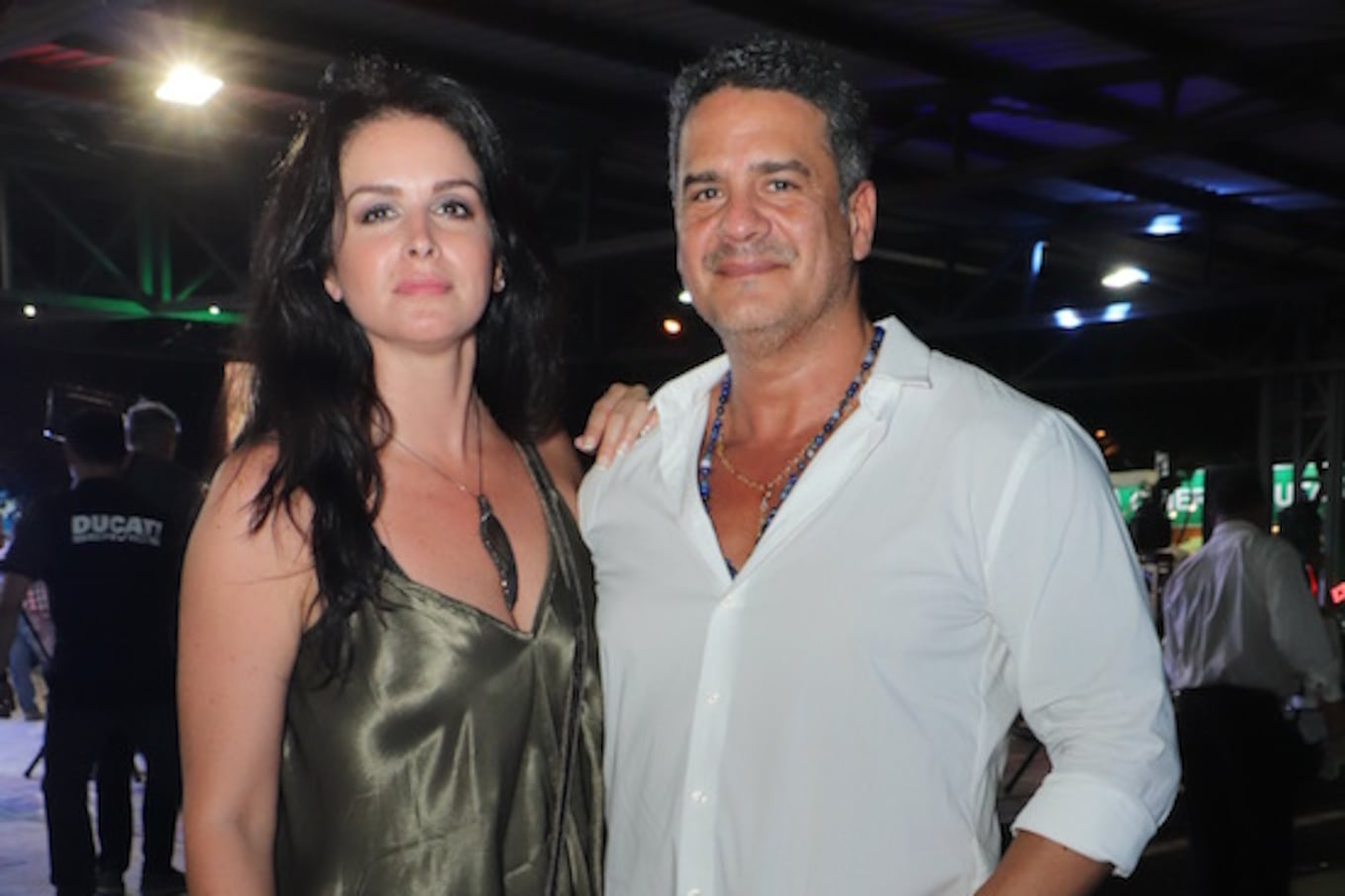 Laura Pallarolas y Juan Pablo Orellana.