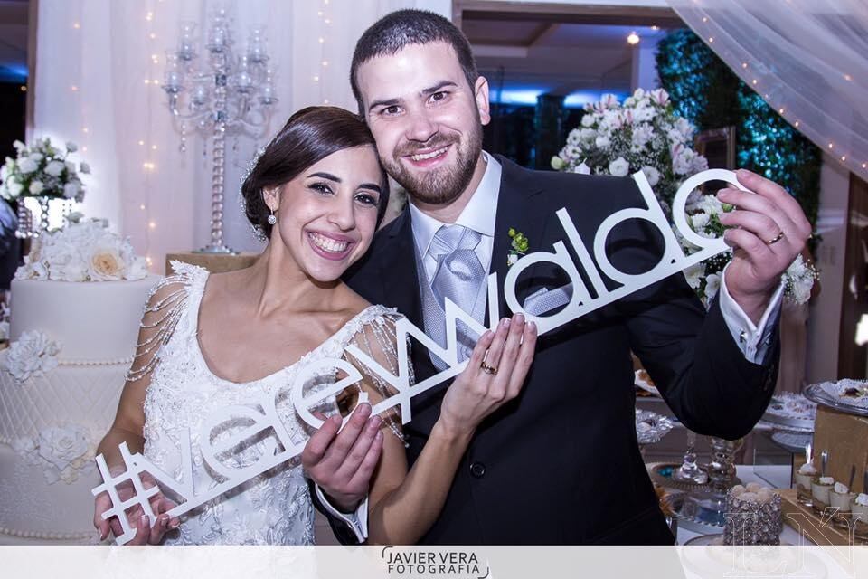 Verena María Knapps Pereira y Álvaro Daniel Cobelo Benítez dieron el sí.