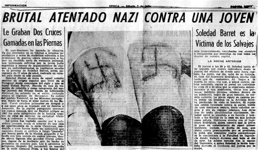La joven fue secuestrada y obligada a gritar cosas en contra de sus convicciones, como no lo hizo, le tatuaron.