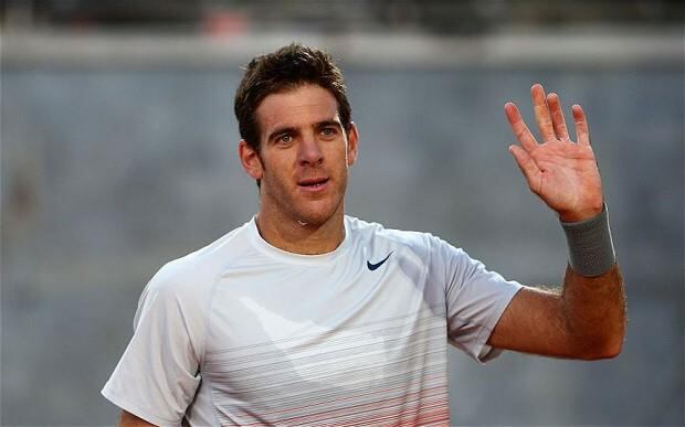 El argentino Juan Martín del Potro recupera su nivel en Wimbledon.