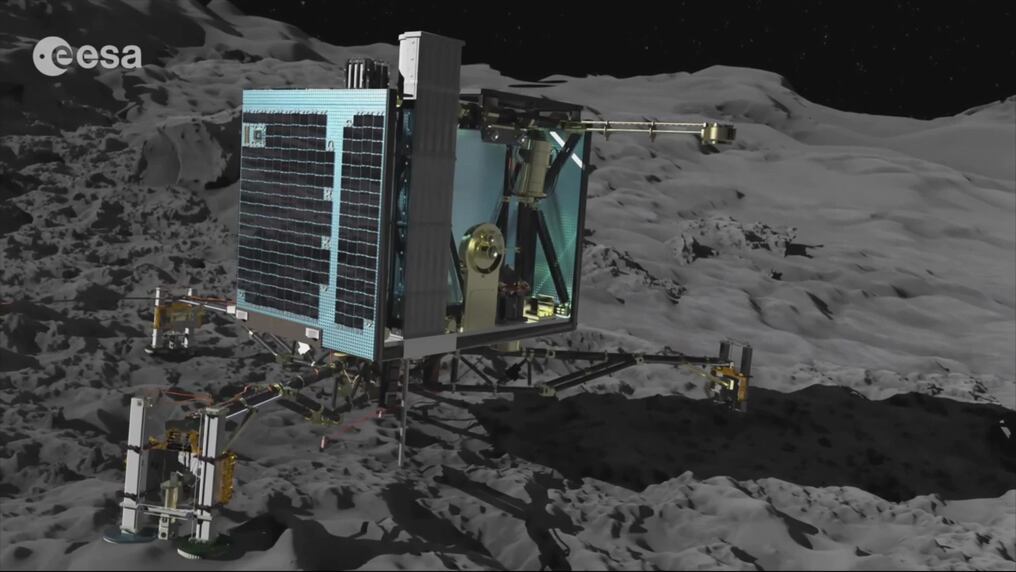 El adiós al robot espacial Philae, posado en un cometa