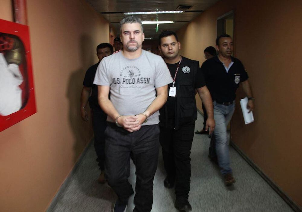 El acusado y líder del Comando Vermelho Marcelo “Piloto”.