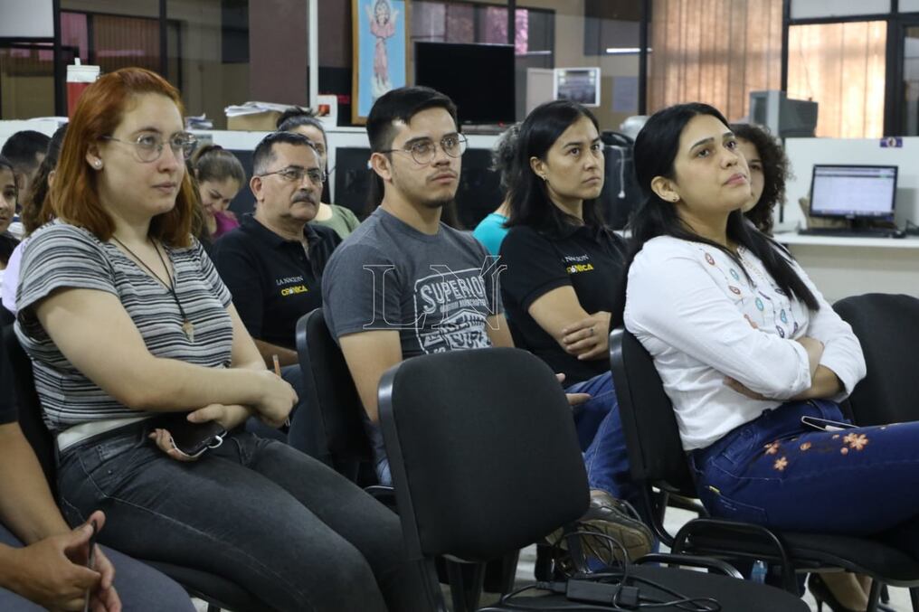 Trabajadores de diferentes áreas participaron de la capacitación, donde varios temas fueron abordados. Foto: Fernando Riveros.