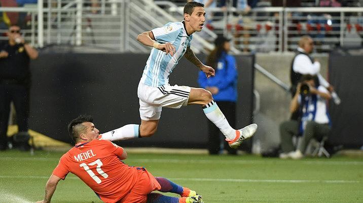 Angel Di María comanda el ataque argentino ante la ausencia de Messi.