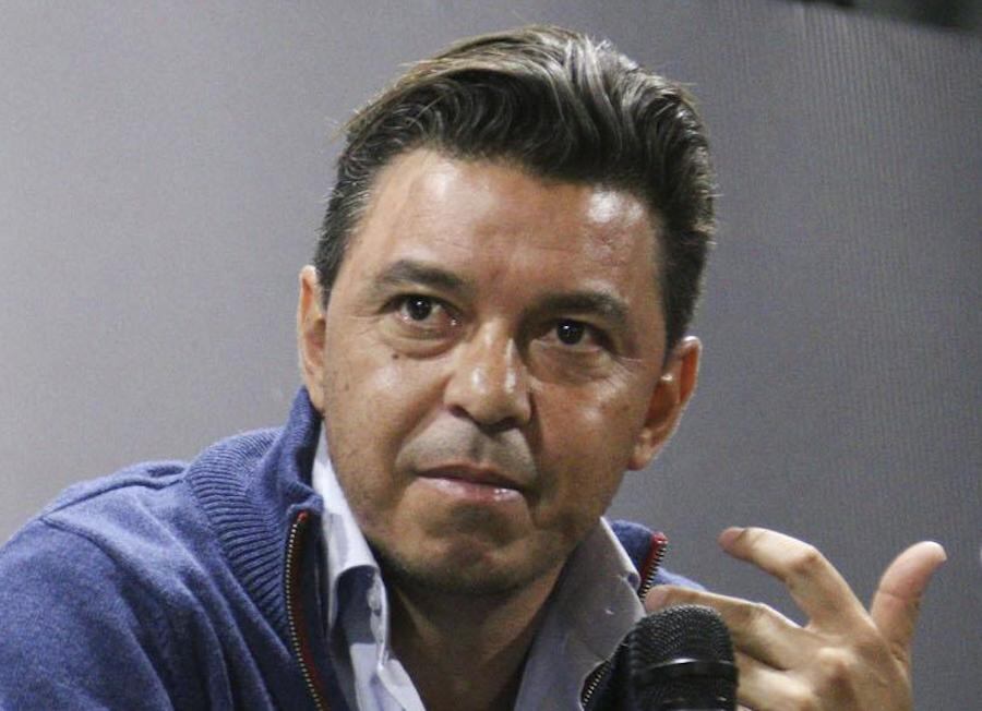 Marcelo Gallardo, DT de River.
