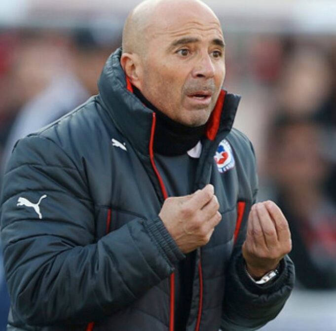 Jorge Sampaoli, hoy ex técnico de la selección de Chile.