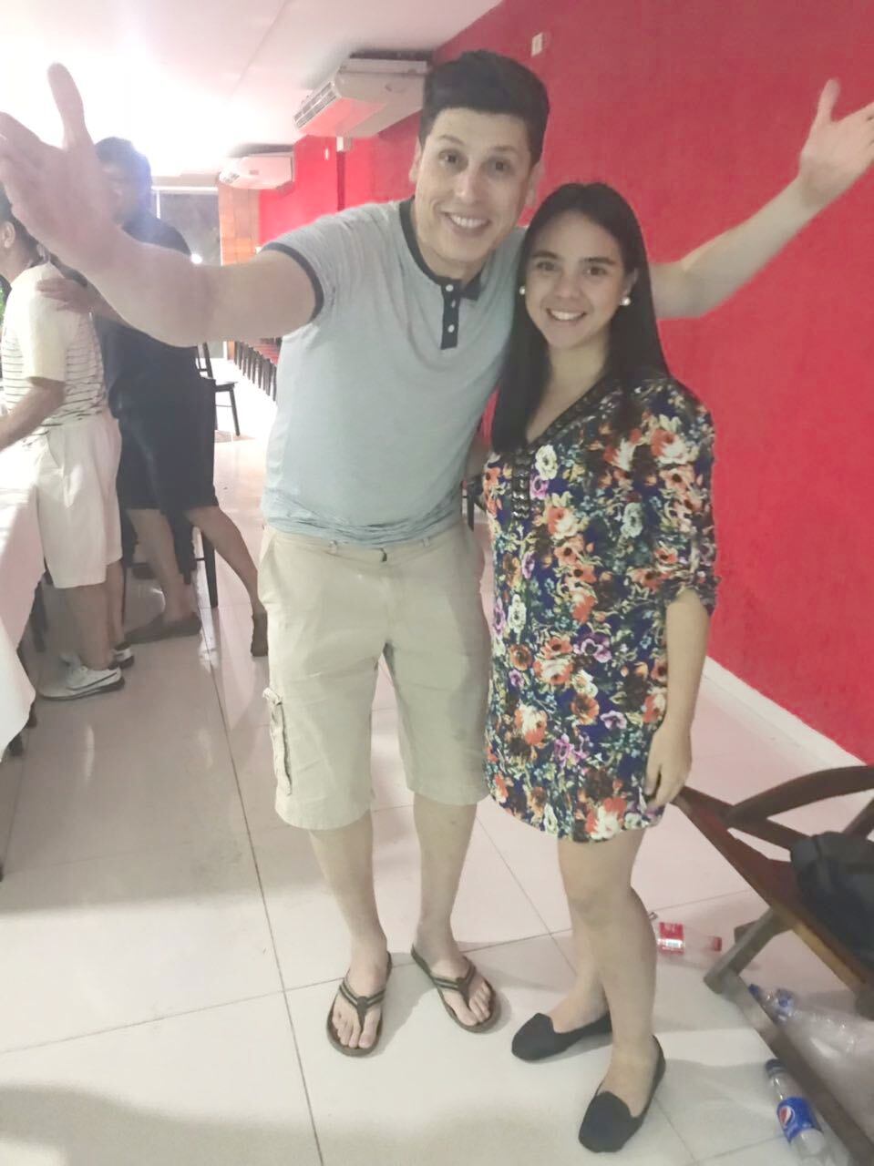 Enrique Pavón animó la noche interpretando su reconocido personaje de 'El Abuelo'.