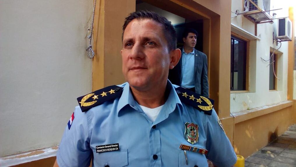 Comisario general director Francisco Resquín. ARCHIVO.
