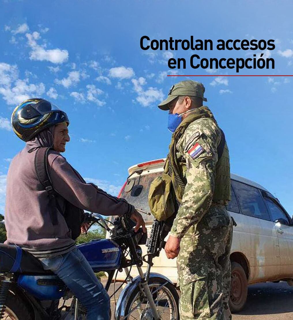 Controlan accesos en Concepción