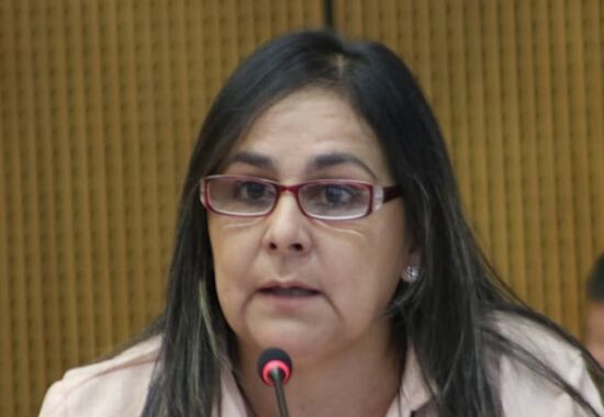 Georgia Arrúa, senadora de Patria Querida. Foto: Archivo