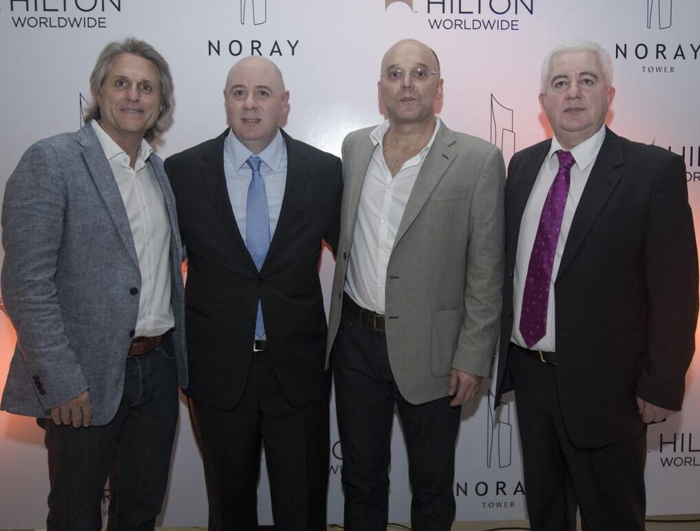 Martín Bodas, Maaty Rahal, Rubén Rodríguez y Fagues Rahal.