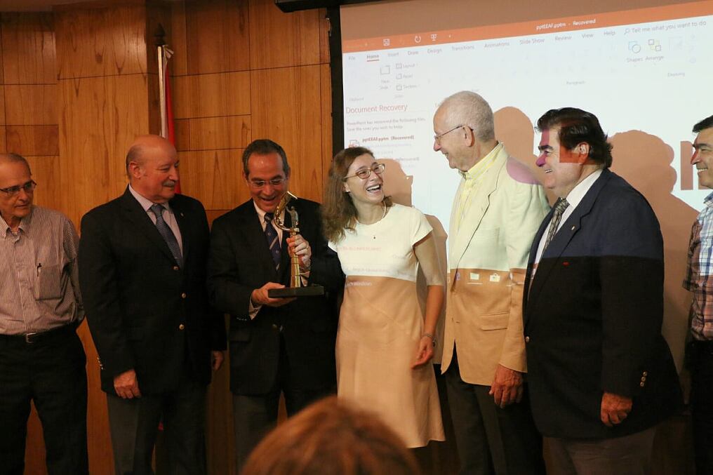 La entrega del premio se realizó en la sede del BID, en Asunción.