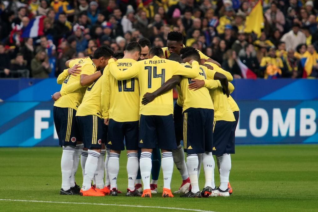 La selección de la cumbia. Foto:@FCFSeleccionCol