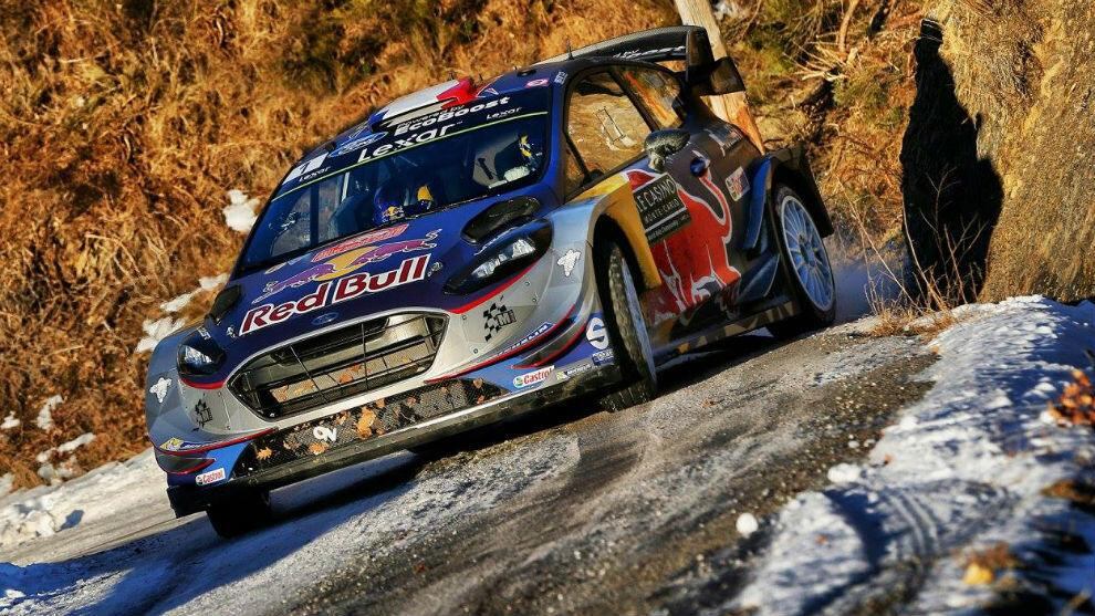 Sébastien Ogier-Julien Ingrassia (FRA/Ford Fiesta RS) ganadores del Rally de Montecarlo.
