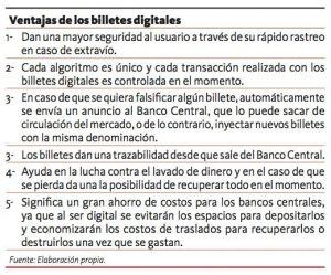 Representantes de la firma The Roberto Giori Company plantearon el jueves al ministro de Hacienda, Santiago Peña, hacer a Paraguay parte de la implementación de billetes digitales, proyecto que es llevado adelante hoy como una innovación desarrollada a nivel mundial.