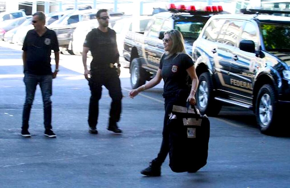 El operativo Blackout lo lleva a cabo la Policía Federal en Rio de Janeiro. Foto: LUCENA/FUTURA PRESS / ESTADÃO CONTEÚDO