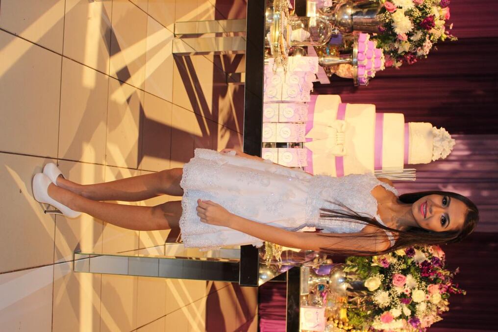 Giannina Grance Melgarejo celebró la llegada de sus 15 años.