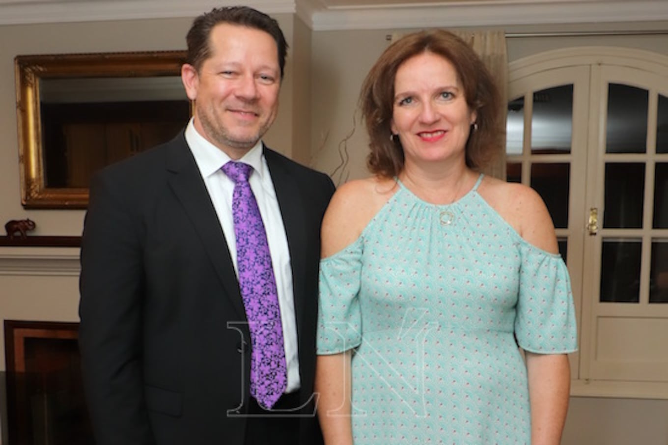 Danny Duske y Clara Duske.