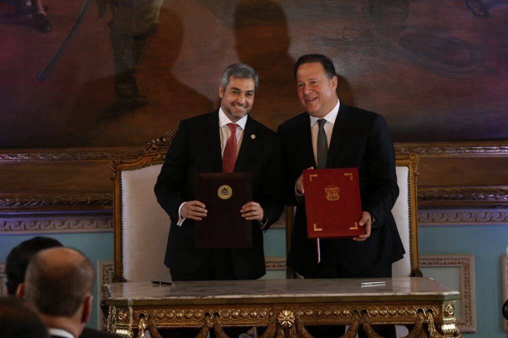 El presidente paraguayo y su colega de Panamá, Juan Carlos Varela firmaron una declaración conjunta, luego de la reunión bilateral que mantuvieron en Palacio de Gobierno.