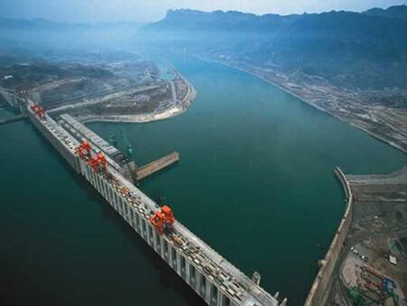 La represa 3 gargantas, la más grande del mundo.