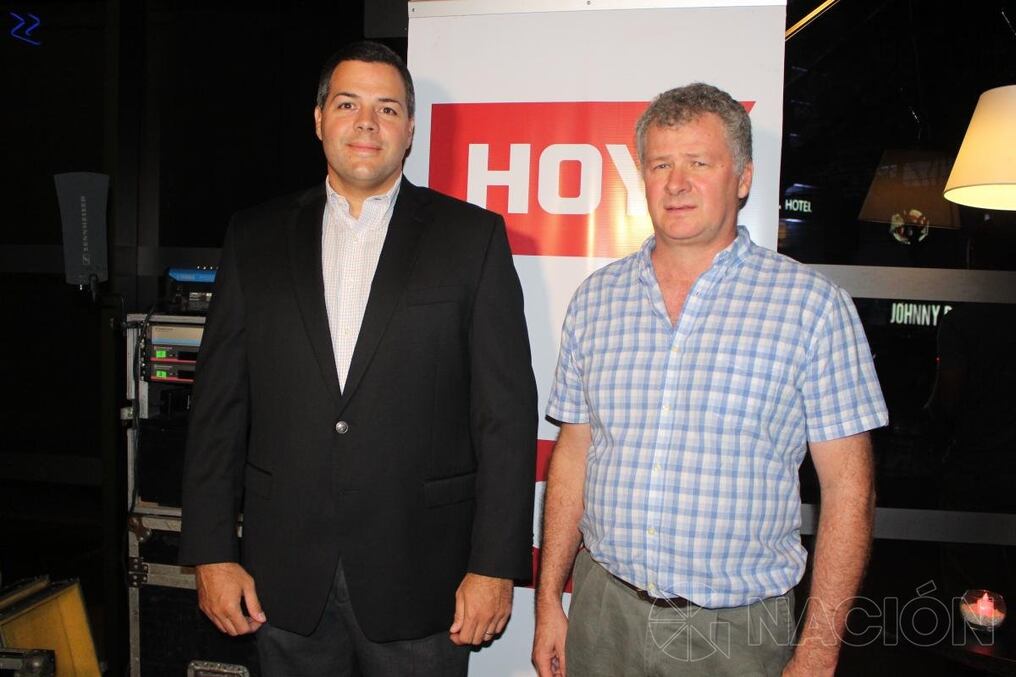 Edgardo Wasmosy y Alfredo Goralewski. Foto: Ariel Galeano.