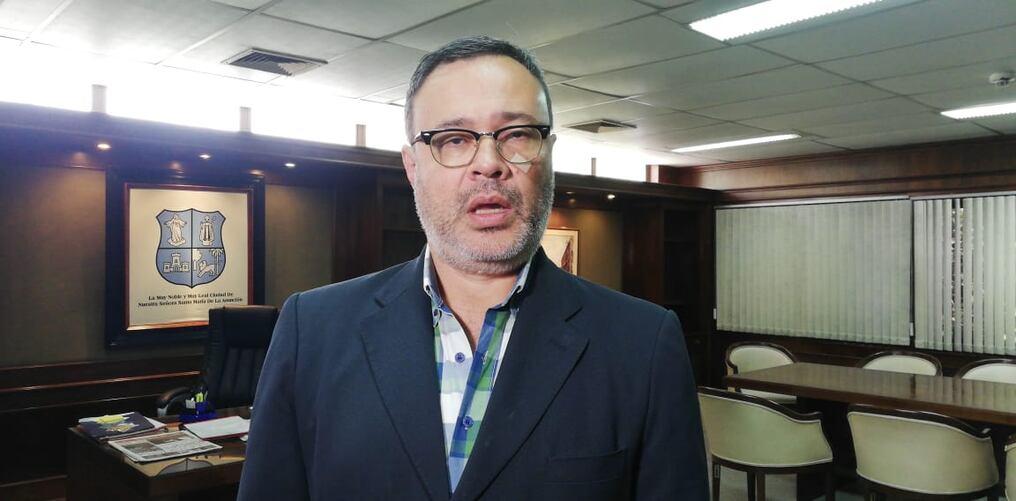 Humberto Blasco, presidente de la Junta Municipal de Asunción. Foto: Universo 970 AM.