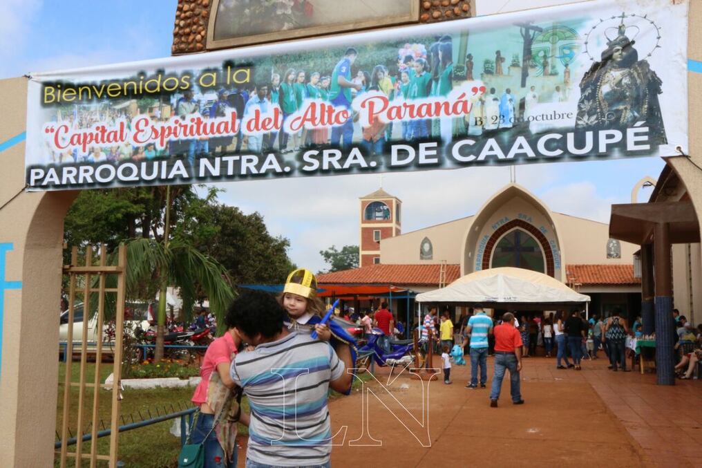 La Parroquia está ubicada en el Barrio 23 de Octubre de Ciudad del Este. FOTO: GUSTAVO GALEANO.