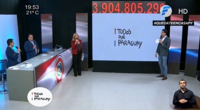 Pidieron "donación" a la misma ciudadanía afectada por la fuerte crisis económica y social a raíz del COVID-19 y que lucha día a día para sobrevivir. Foto: Captura de pantalla.