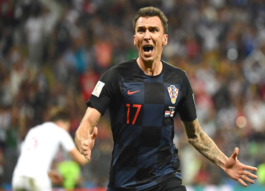 Mario Mandzukic no había tenido fortuna con los goles en este Mundial, pero apareció en el momento justo para poner a su selección en la final.