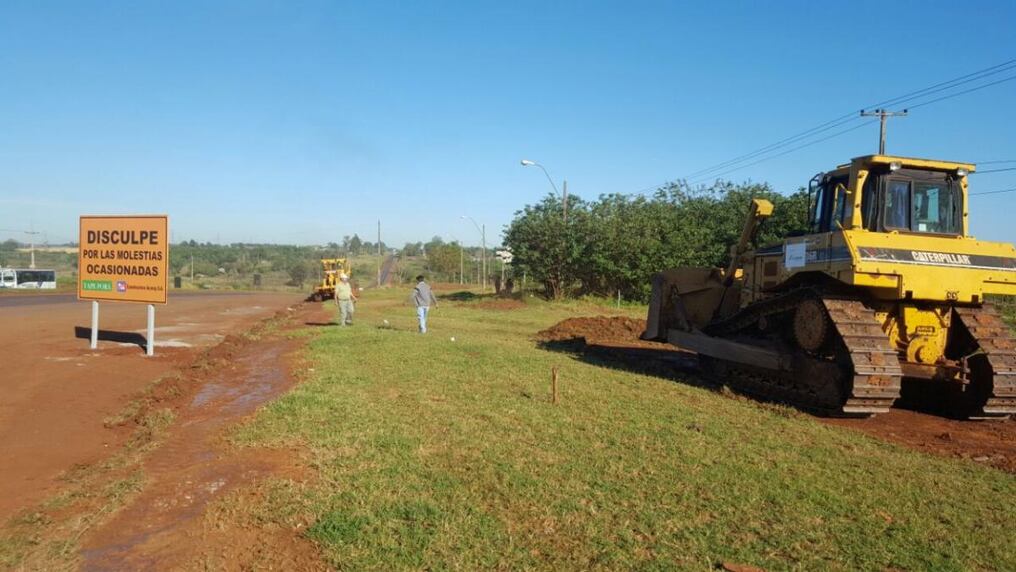 Este miércoles arrancaron las obras. Foto: MOPC