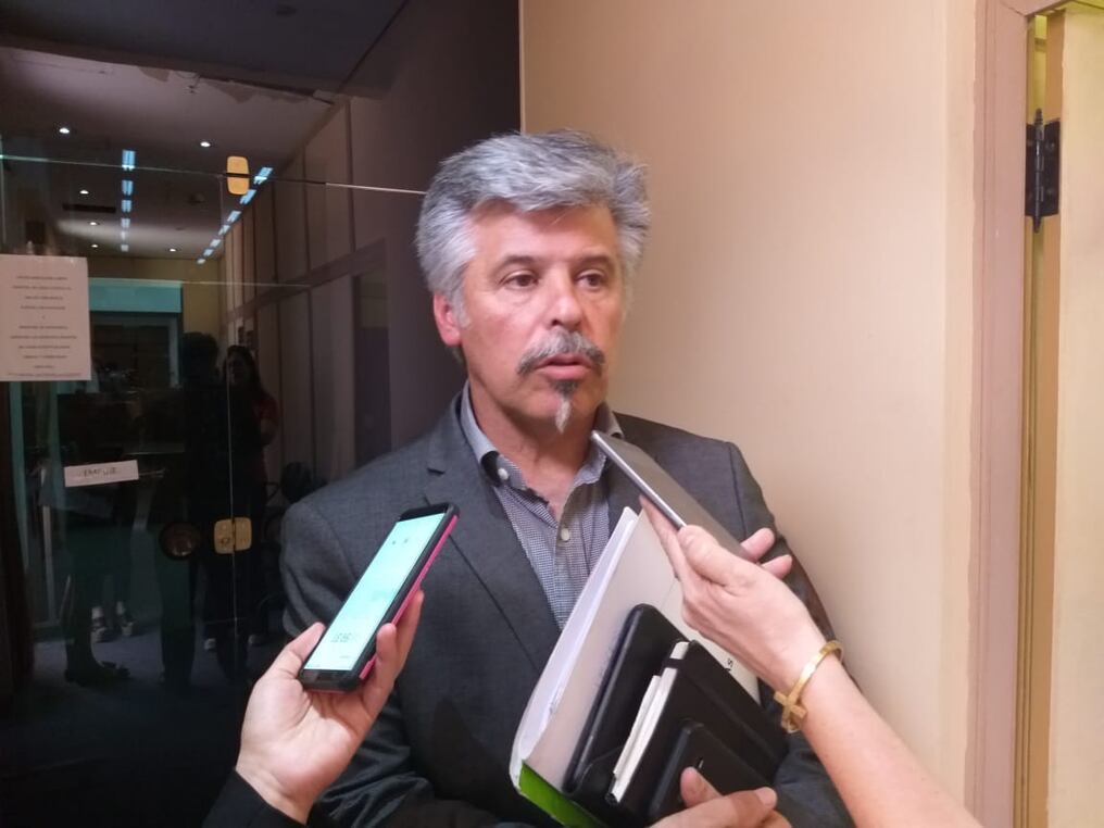 El ministro de la Secretaría Nacional Antidrogas, Arnaldo Giuzzio. GENTILEZA.