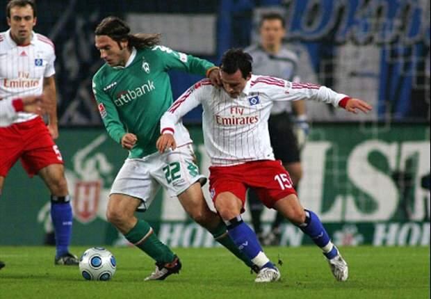 Hamburgo venció al Werder Bremen y prácticamente se salva del descenso.