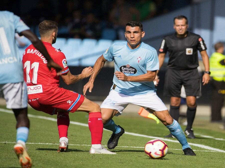 Júnior Alonso, jugador del Celta de Vigo de España, quien llegará para los entrenamientos en Ciudad del Este.foto:CLUB CELTA