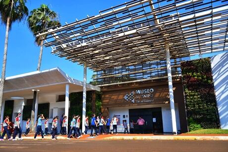 El Museo de ITAIPU Tierra Guaraní, uno de los más visitados por los turistas. Foto: Gentileza