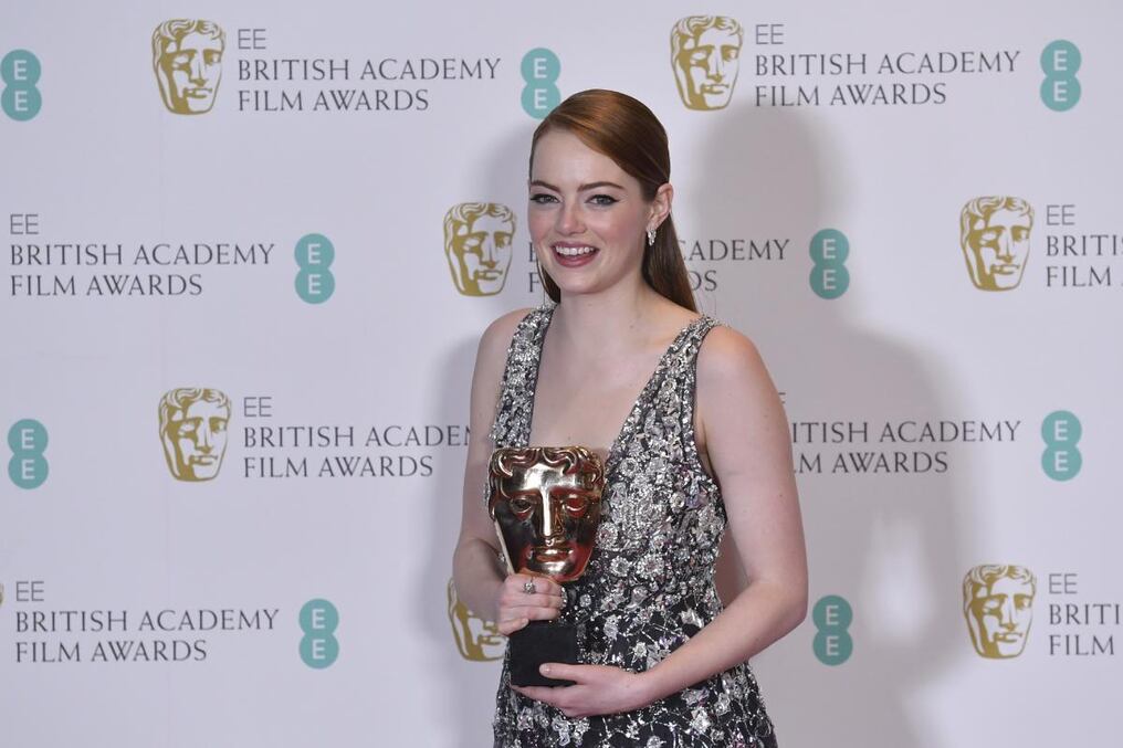 Emma Stone recibió el mayor galardón de la academia, como Mejor Actriz.