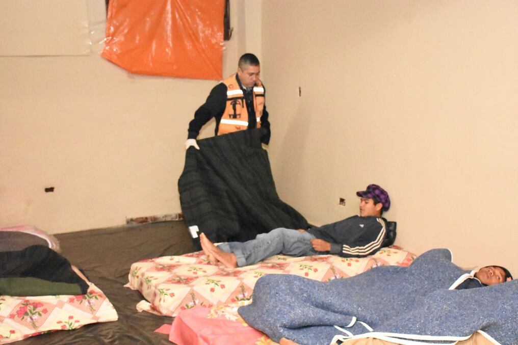 Albergue en Ciudad del Este. Foto: Gentileza