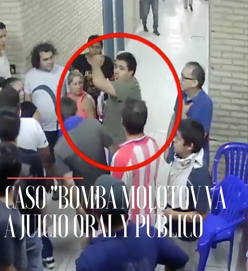 Caso “Bombas Molotov” tendrá juzgamiento oral y público