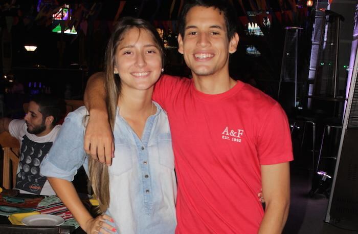 María Eugenia González y Guillermo Jara.