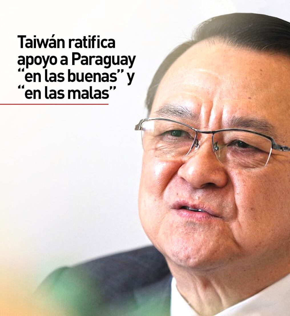Taiwán ratifica apoyo a Paraguay “en las buenas” y “en las malas”