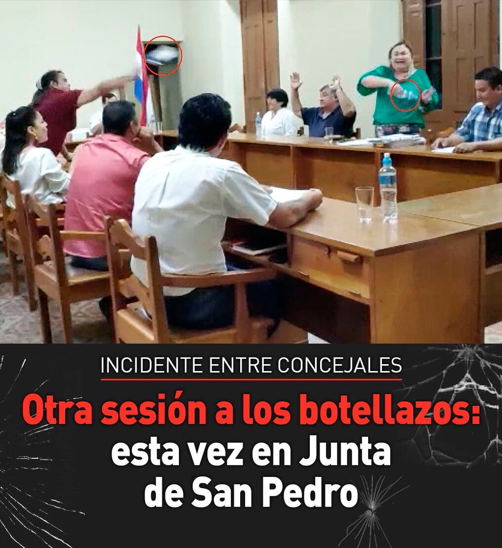 Otra sesión a los botellazos: esta vez en Junta de San Pedro