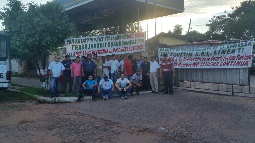 La empresa San Agustín SRL fue sancionada con la cancelación de su itinerario. Foto:  Gentileza