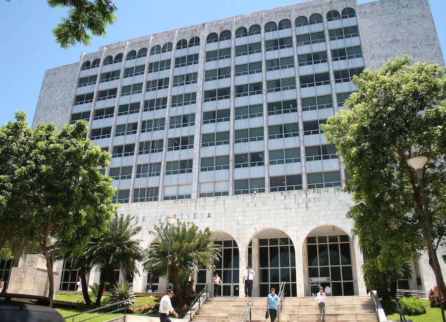La sede del Poder Judicial en Asunción. Foto: Archivo.