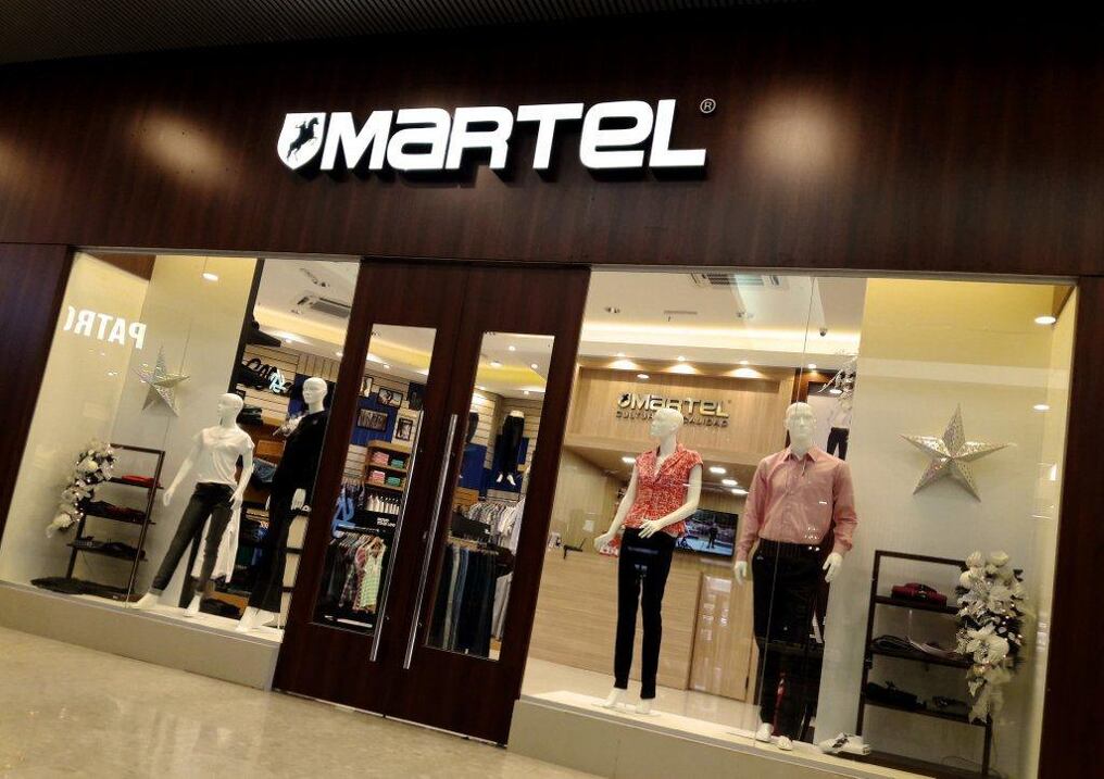 Martel cuenta con un total de 17 tiendas en todo el país.