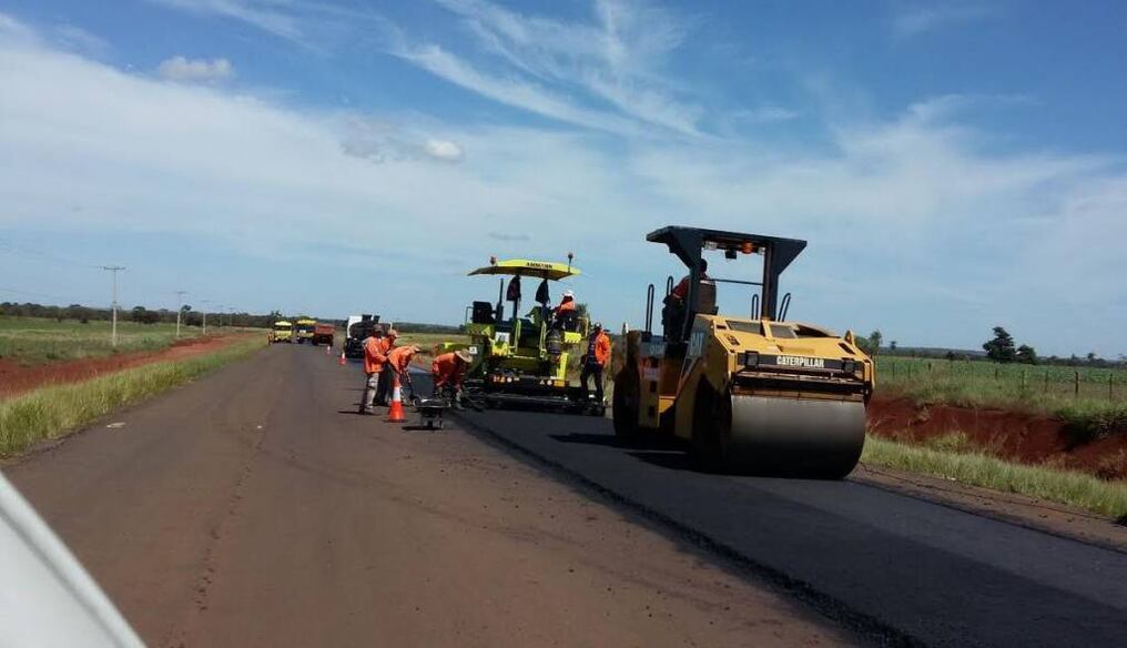 Avanza construcción de ruta Santa Rosa del Aguaray – Cap. Bado
