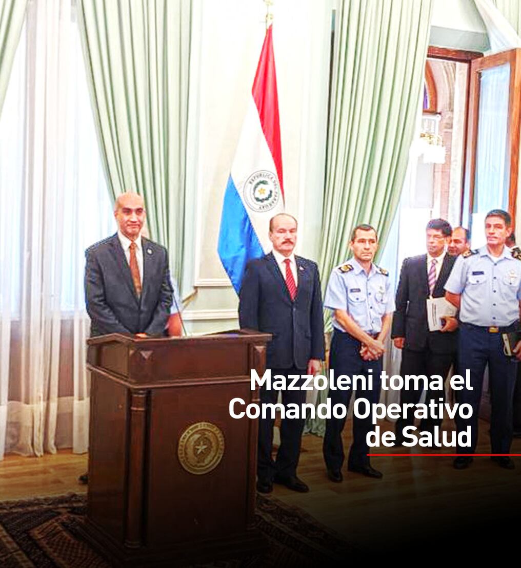 Mazzoleni toma el Comando Operativo de Salud