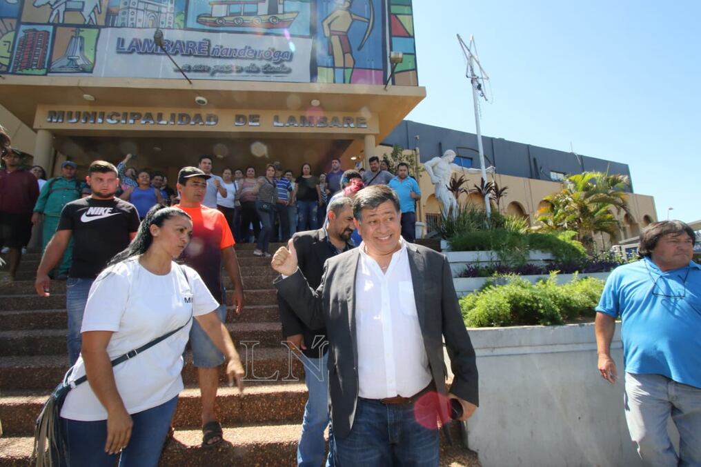 Intendente Armando Gómez. Foto: Néstor Soto.
